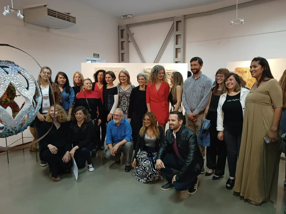 Se puede visitar la Muestra de Mosaiquismo en el Museo Regional Trevelin