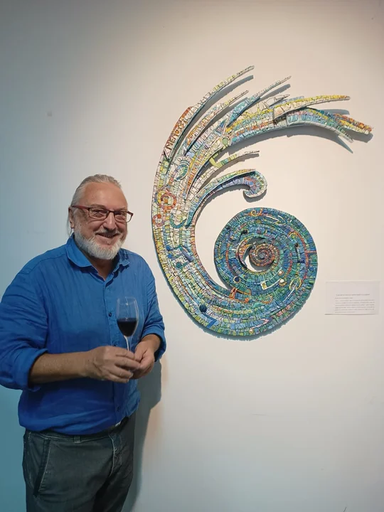 Se puede visitar la Muestra de Mosaiquismo en el Museo Regional Trevelin