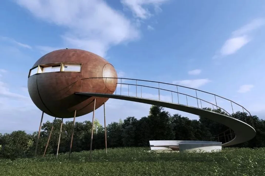 Martín De Estrada cuenta cómo surgió el proyecto para construir una casa "loca" en Trevelin