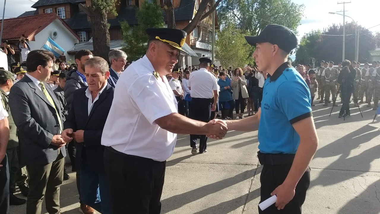 Esquel cuenta con 40 nuevos agentes de la Policía del Chubut