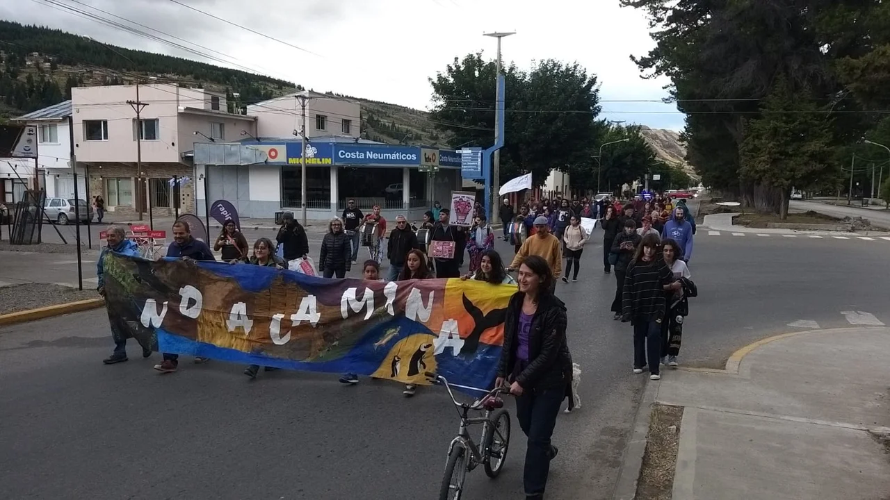 El No a la Mina volvió a las calles a 20 años de la marcha histórica