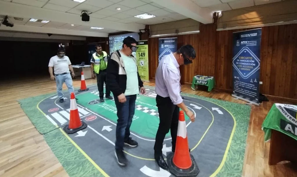El Ministerio de Seguridad capacitó a choferes de colectivos de Transporte Jacobsen
