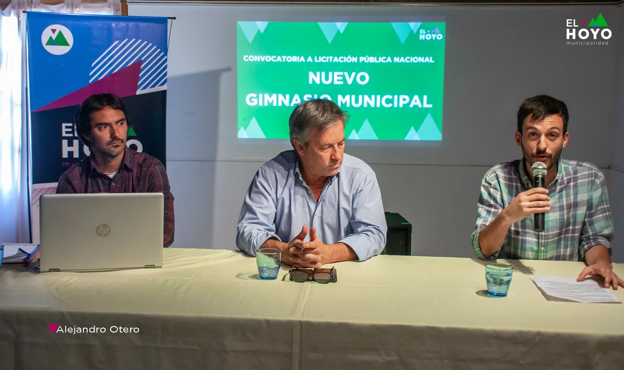 Abrieron la licitación para la construcción del nuevo gimnasio municipal de El Hoyo