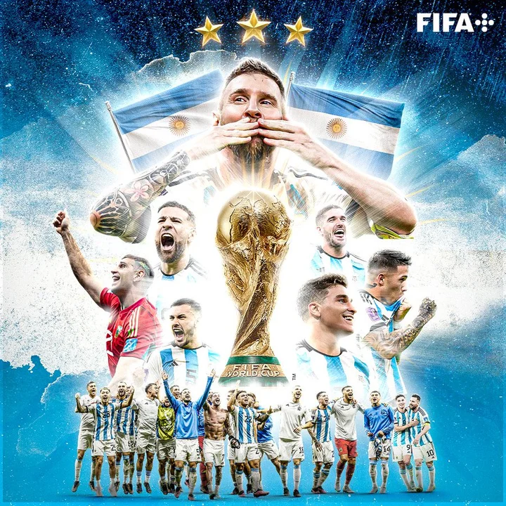 ¡Argentina es el nuevo campeón del mundo!