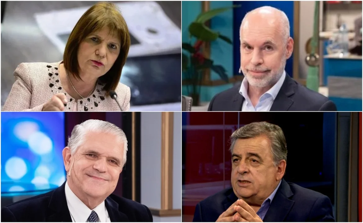 La dirigencia nacional de Juntos por el Cambio en Chubut