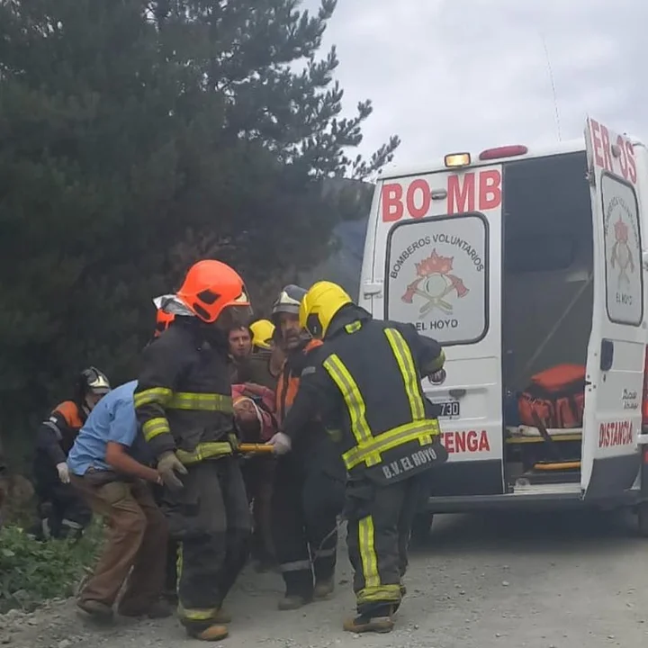 Se produjeron dos despistes casi simultáneos en la zona de Puerto Patriada