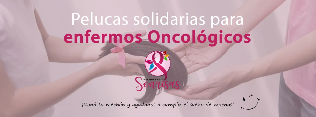 Un profundo gesto de amor: “Recuperando sonrisas” busca donantes para pelucas oncológicas