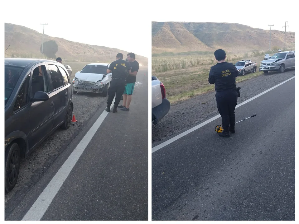 Esquel: accidentes en el regreso a casa