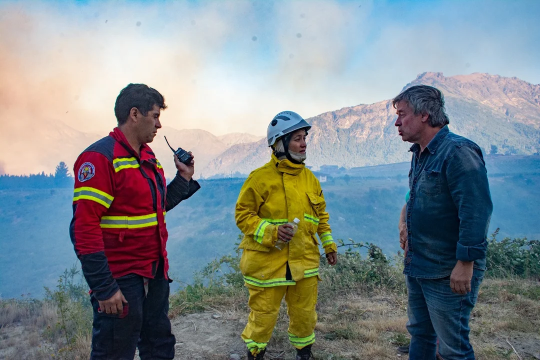 Incendio en Currumahuida