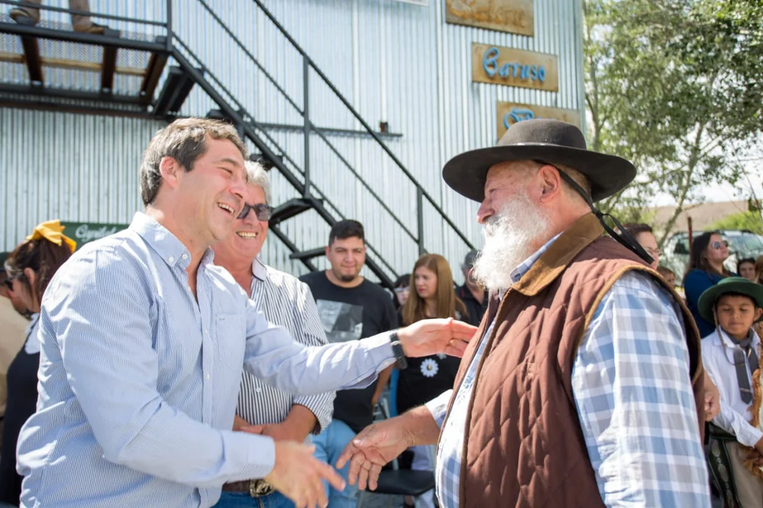 Luque en Río Mayo valoró "el enorme esfuerzo que hace el poblador rural"