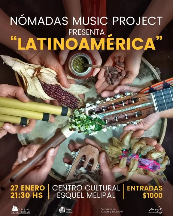 Se presenta el espectáculo de música itinerante "Latinoamérica" en el Melipal