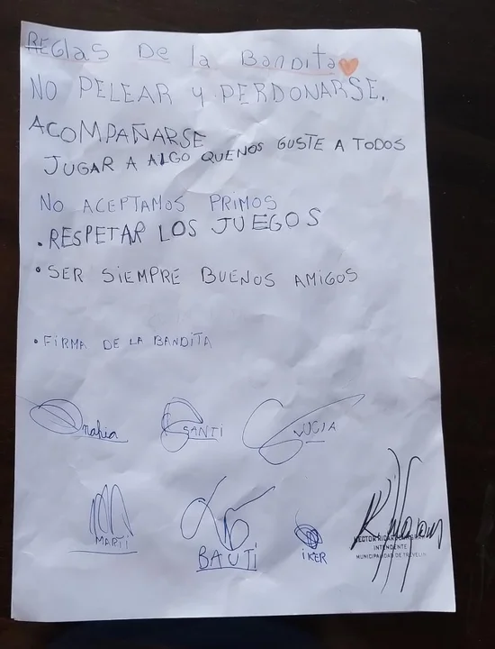 El tierno pedido de unos niños de Trevelin al intendente Ingram