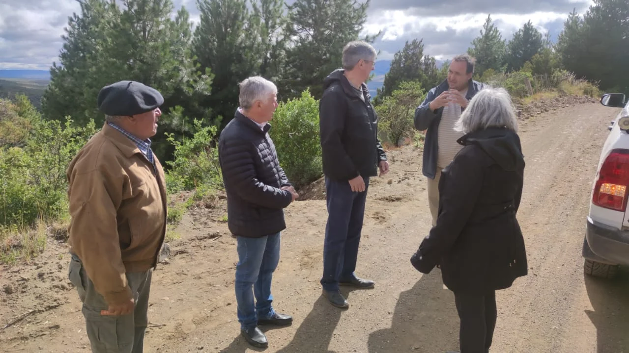 ¿Cuál es el estado de la obra de toma de agua en Alto Río Percy?
