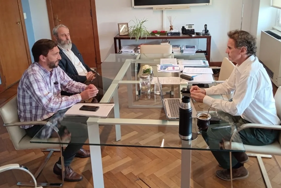 Ingram insistió al Ministro Katopodis sobre la necesidad de asfaltar la ruta 259