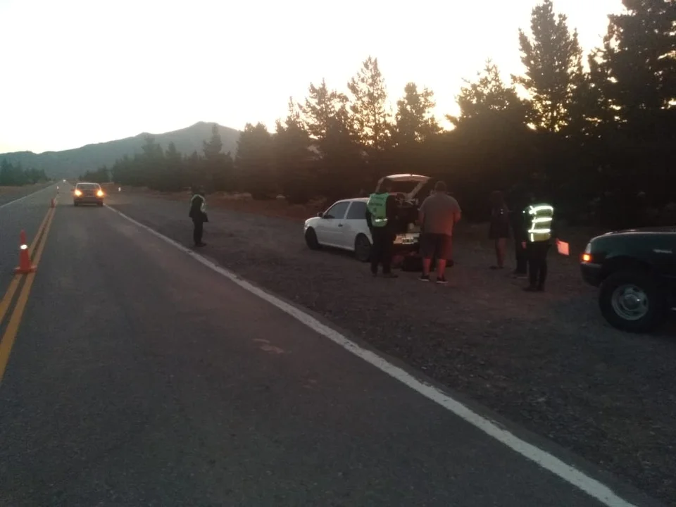 Los detuvieron en un control de rutina en la ruta pero el resultado fue una sorpresa