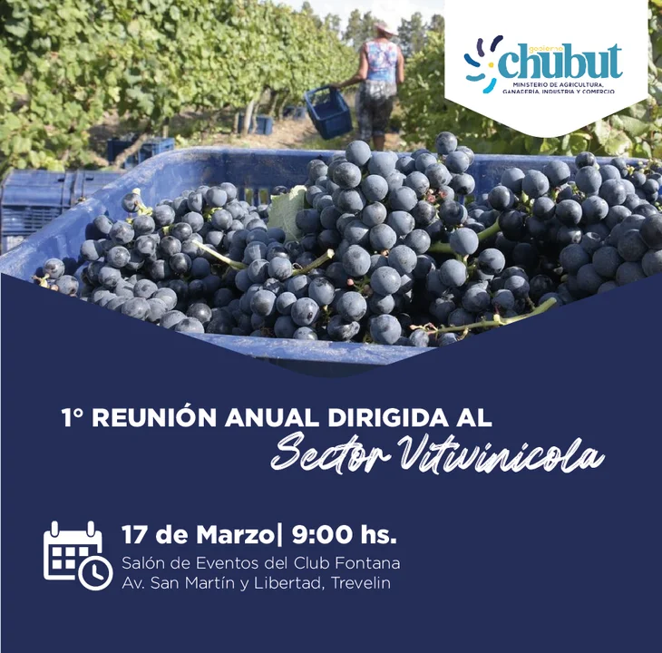 Convocan a productores vitivinícolas y empresarios del sector a la primera reunión anual