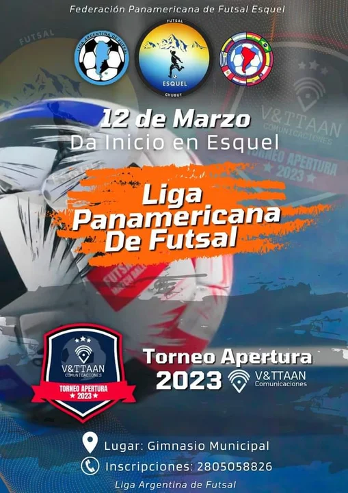 Se comienza a palpitar la Liga Panamericana de Futsal en Esquel