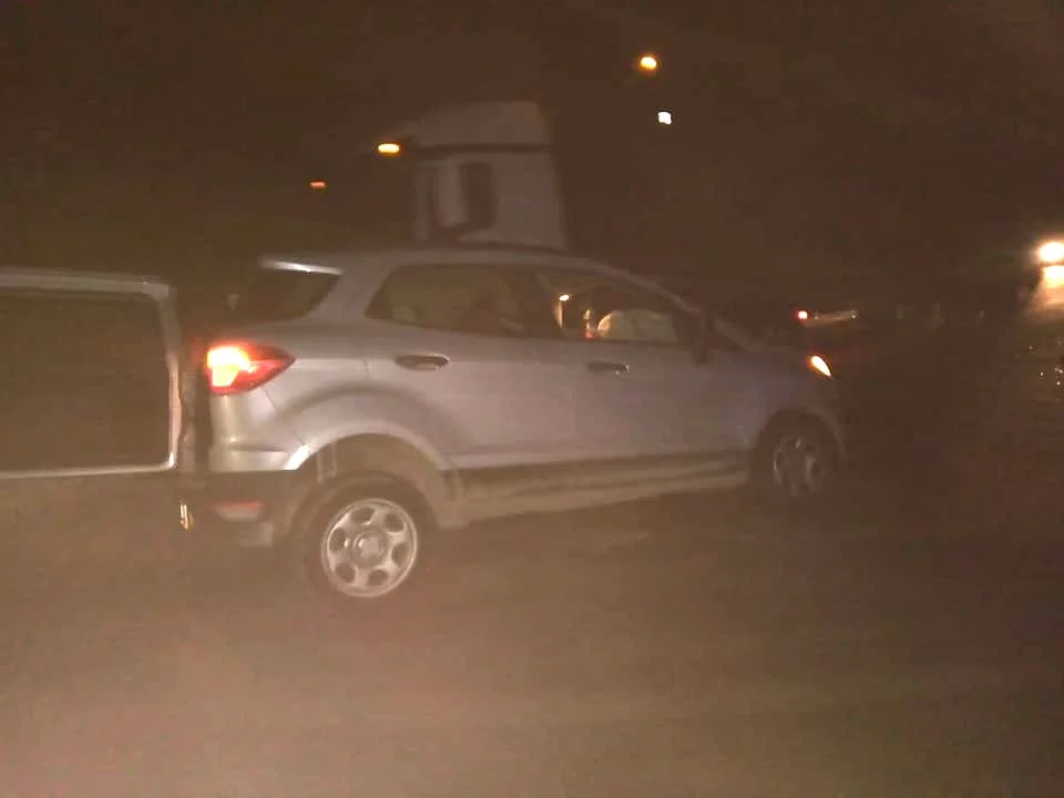 Accidente en Ruta 40 (PH Jonatan Gallardo)