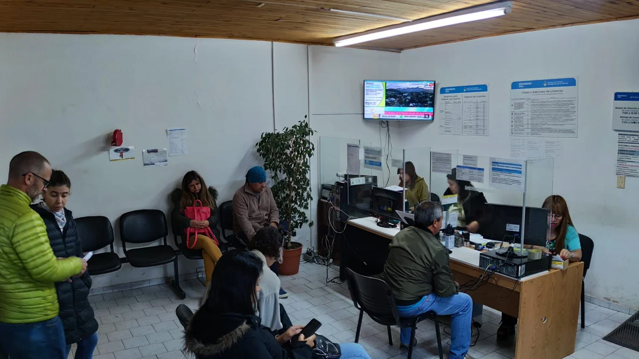 La Municipalidad de Esquel reanudó la impresión de licencias de conducir