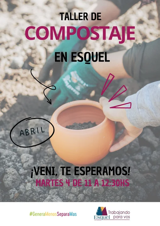 Comienzan las actividades por el mes del compostaje en Esquel