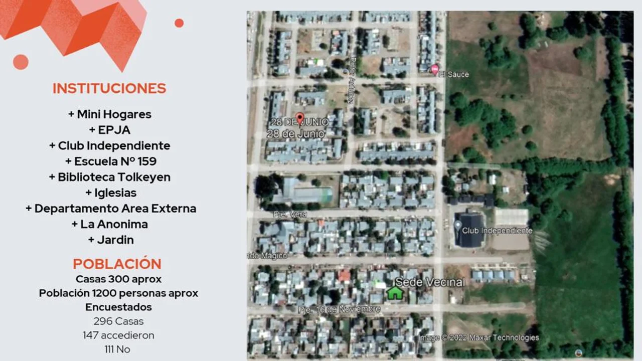 En el 28 de Junio lo prioritario es la pavimentación, veredas y playones
