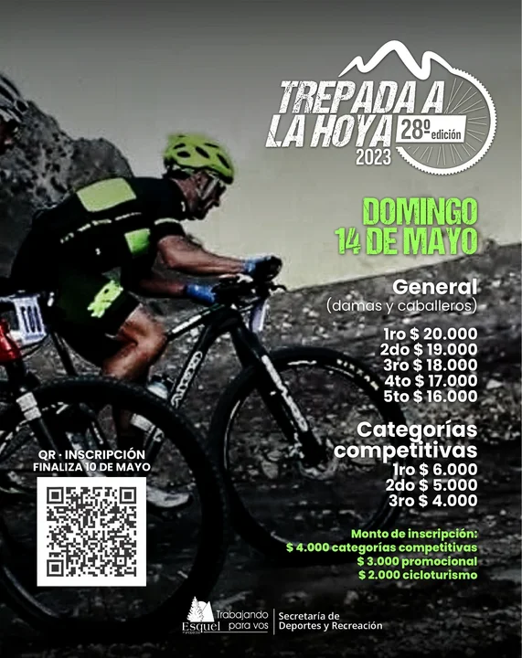 Trepada a La Hoya: Este sábado se realizará el reconocimiento del circuito 