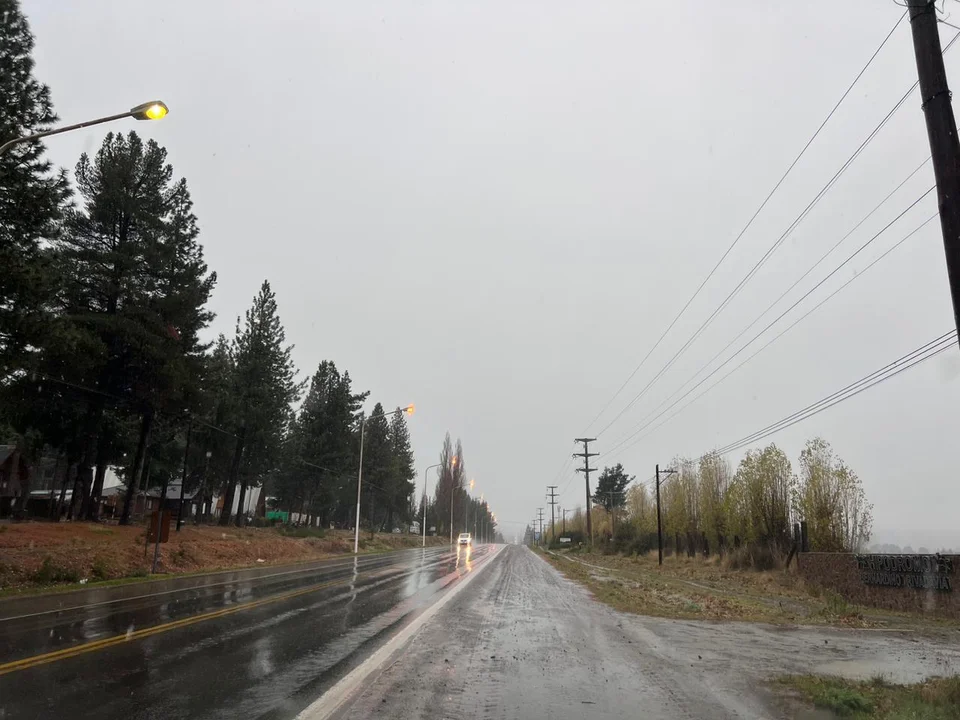 Temporal de nieve ¿Cuál es el estado de las rutas en Esquel?