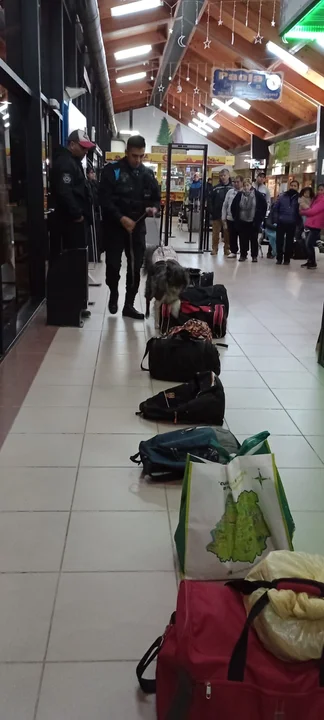 Secuestran dosis de cocaína en un control en la Terminal de Ómnibus