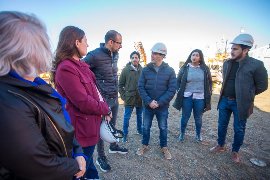 Luque: “Junto a Paula Morale vamos a potenciar el crecimiento de la industria pesquera de Rawson”