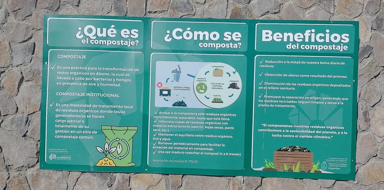 Exitosa campaña de compostaje institucional en Trevelin