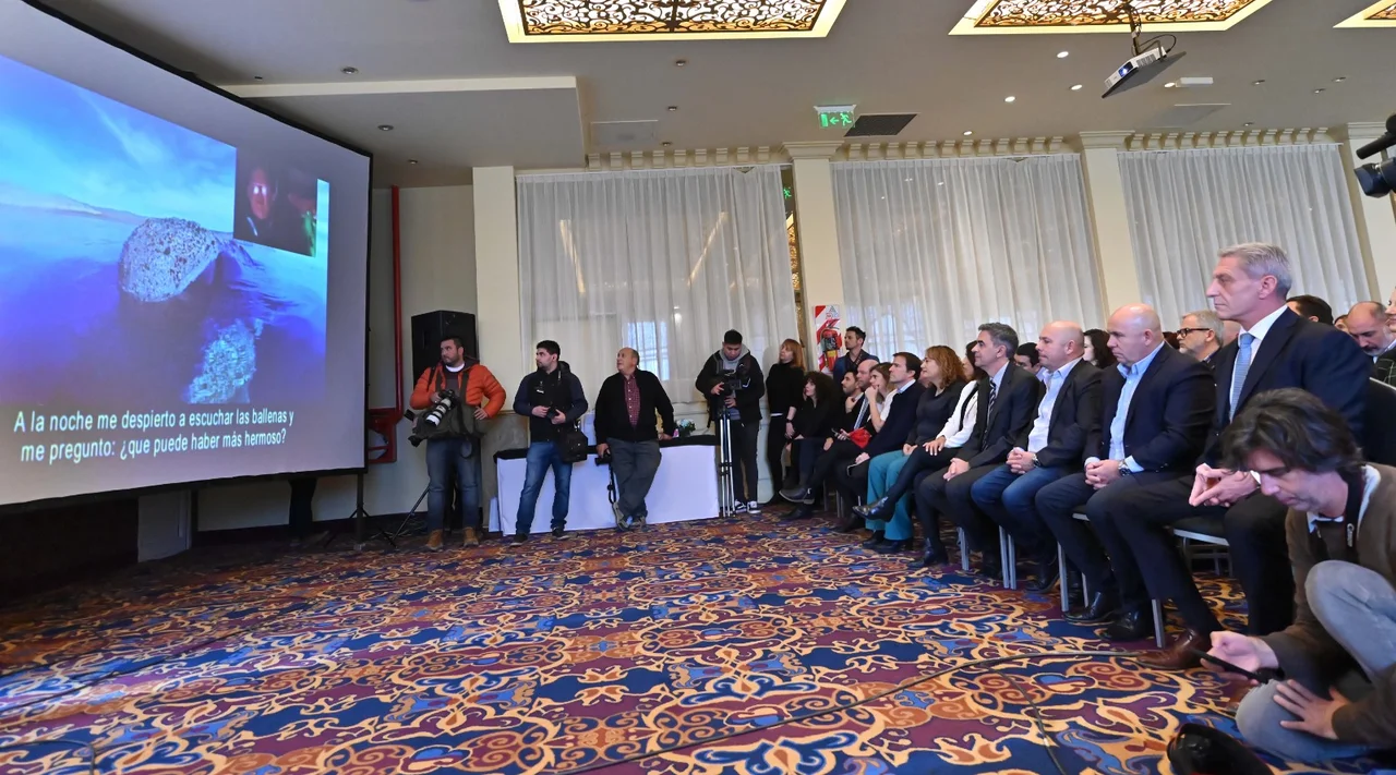 En Puerto Madryn quedó inaugurada la Temporada de Ballenas 2023