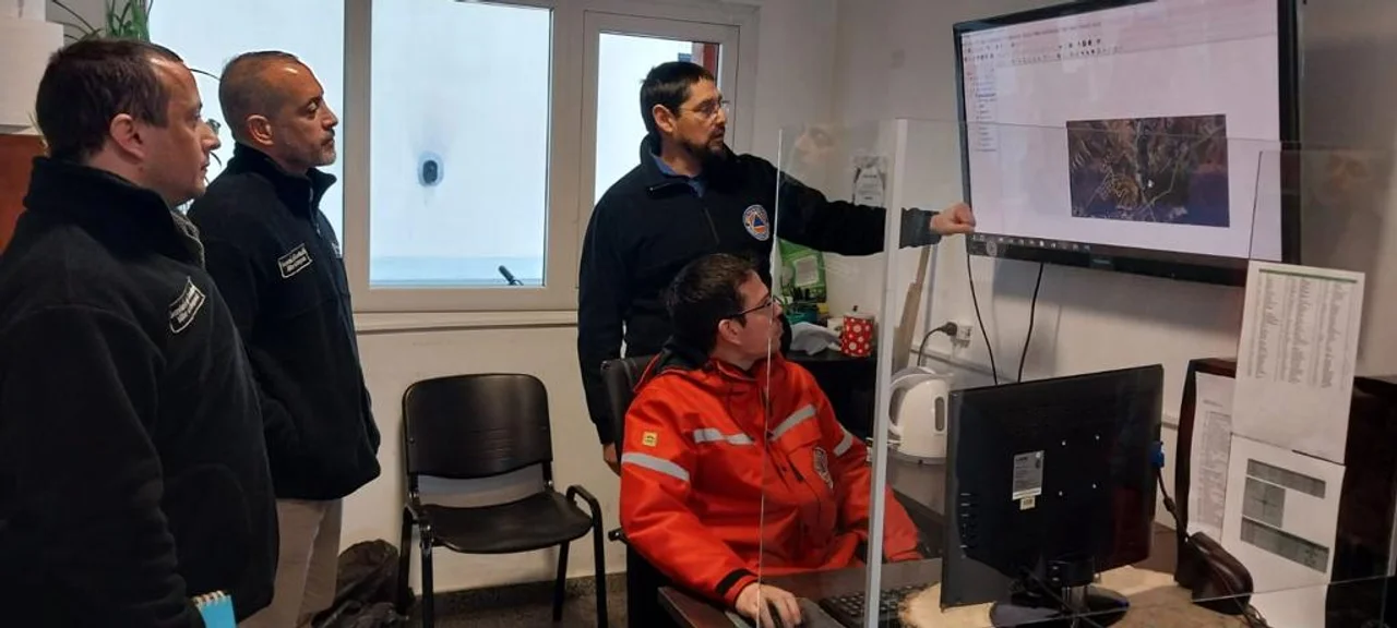 La Municipalidad presentó a Nación el trabajo organizado ante situaciones de emergencia