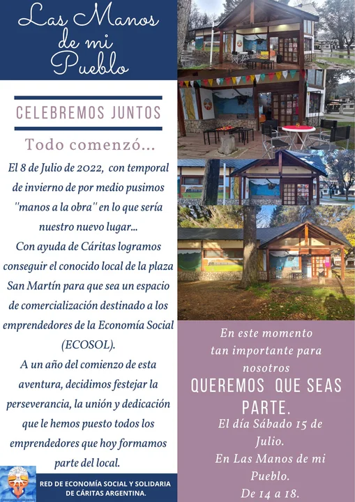 Hoy visitá la Feria de Emprendedores de la Economía Social en la plaza San Martín