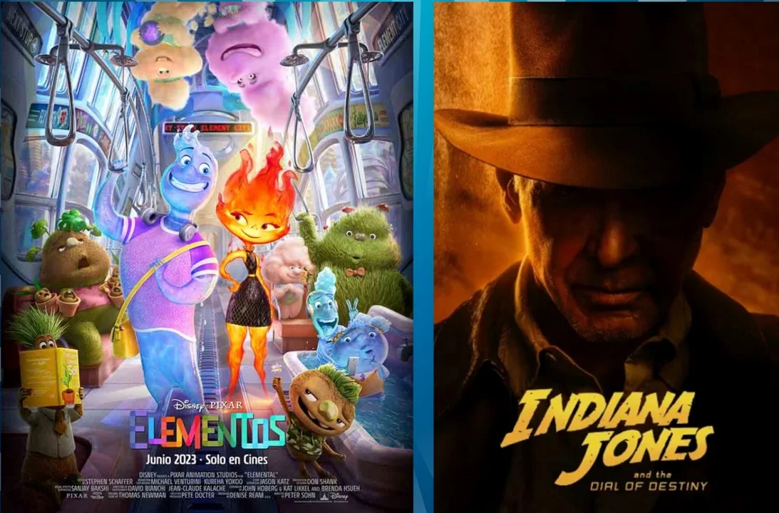 Disfrutá de las vacaciones de invierno con 'Elementos' e 'Indiana Jones 5' en el Cine Municipal