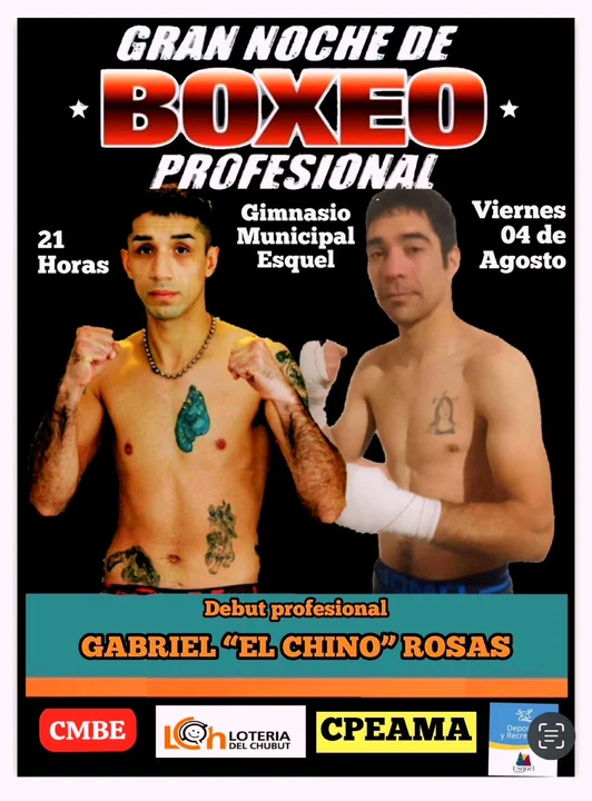 Vuelve el boxeo a Esquel con una velada imperdible en el Gimnasio Municipal