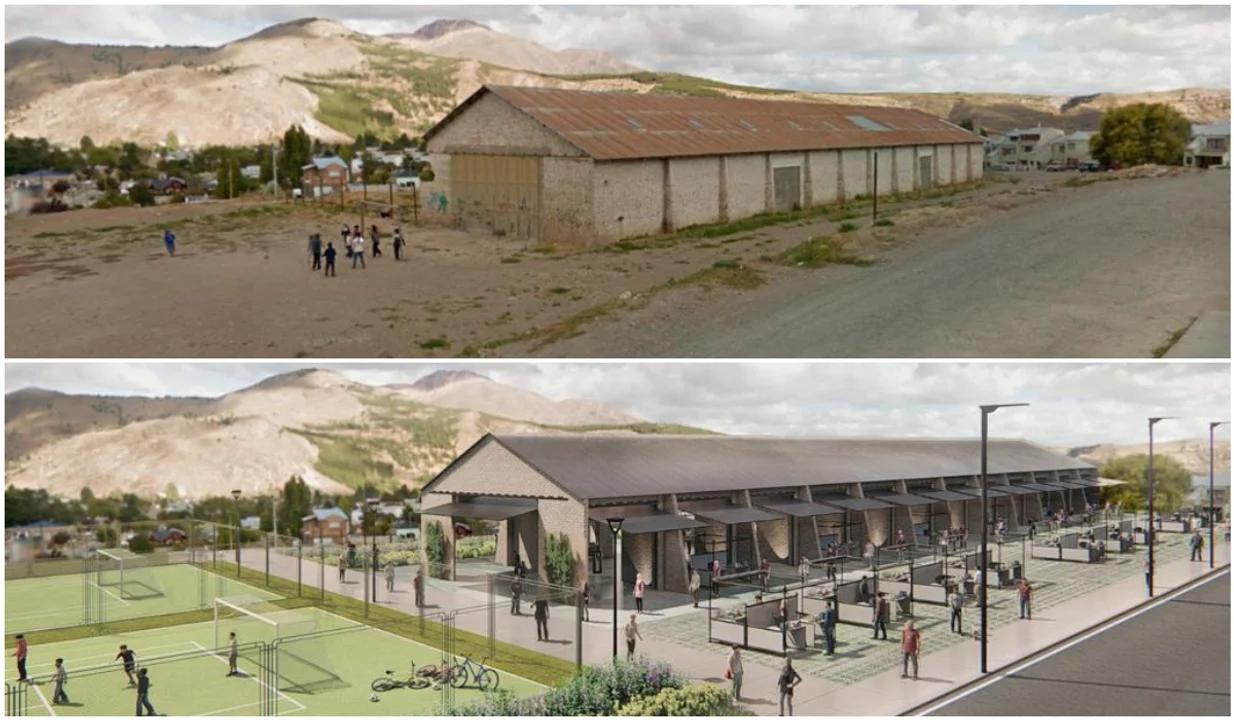 Taccetta destacó el proyecto del parque urbano lineal en el predio de la Trochita