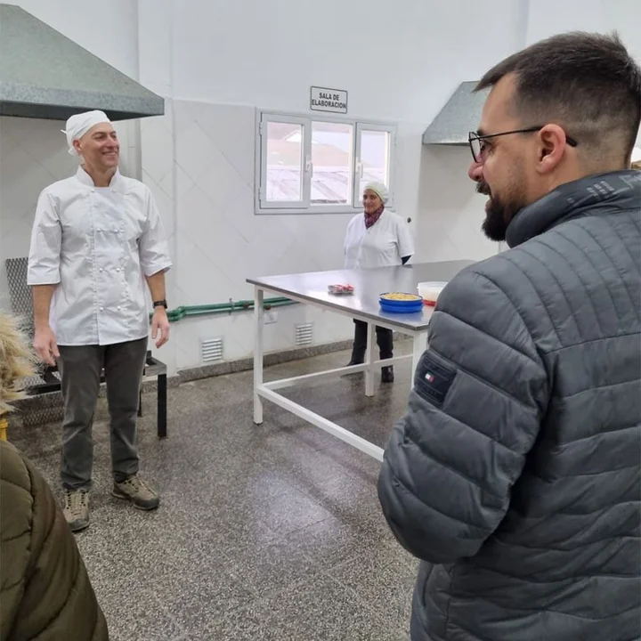 Taccetta visitó el CAPEC y garantizó el impulso para el desarrollo emprendedor en Esquel
