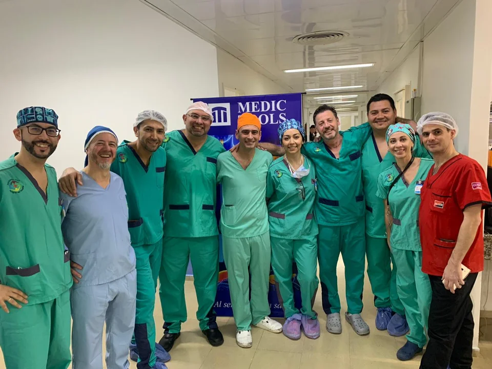 Por primera vez se realizaron inéditas intervenciones quirúrgicas por vía biliar en Chubut