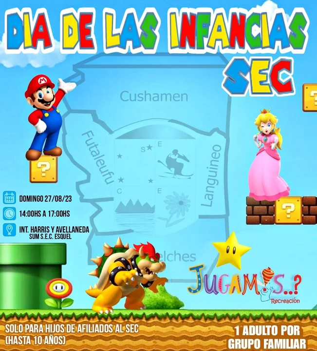 Este domingo el Sindicato de Empleados de Comercio festeja el Día de las Infancias