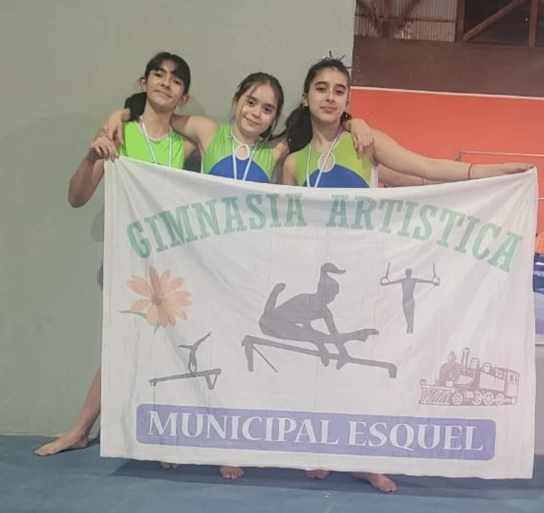 La Escuela de Gimnasia Artística Municipal de Esquel obtiene el 2do puesto en los Juegos Evita Provinciales