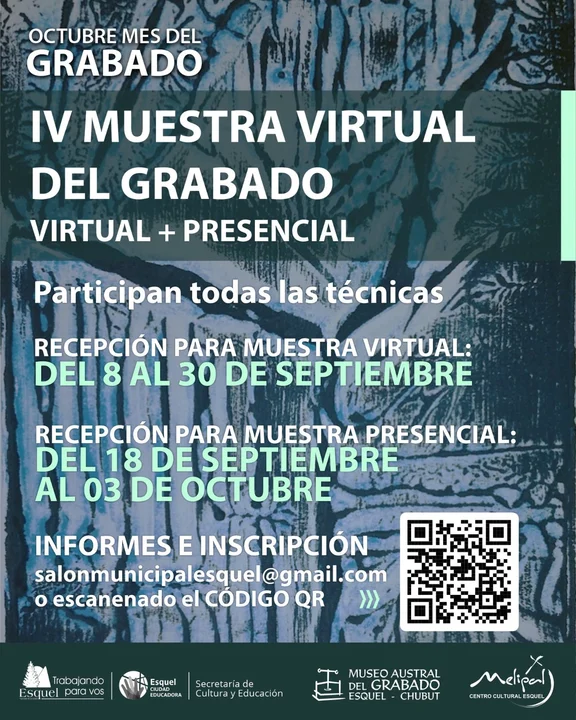 Convocatoria abierta para la IV Muestra Virtual de Grabado Internacional