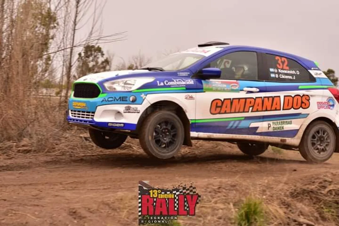 Exitoso debut de Omar Kovacevich en el Rally del Valle Medio