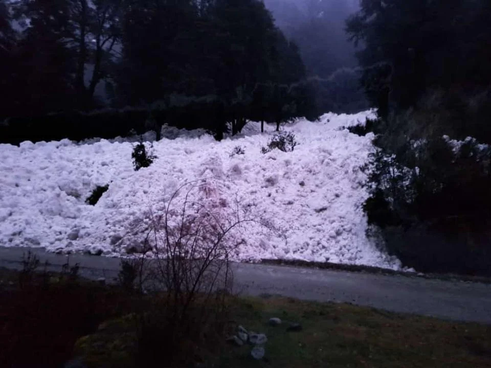 Advierten sobre alud en la comuna de Futaleufú en Chile (Foto: Red Científica de Chile)