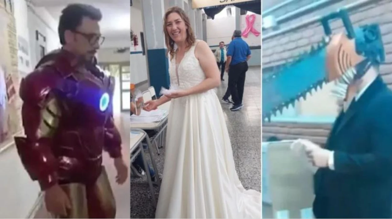 Desde Iron Man y una novia hasta el loco de la motosierra: Perlitas de las elecciones 2023