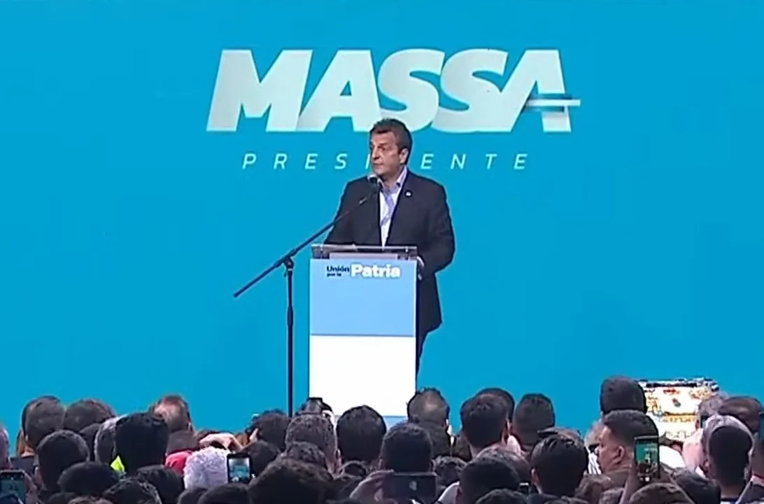 Sergio Massa busca un gobierno de unidad nacional para construir una nueva etapa en Argentina