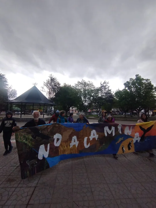 El No a la Mina volvió a marchar y pidió "resistir a la voracidad extractivista"
