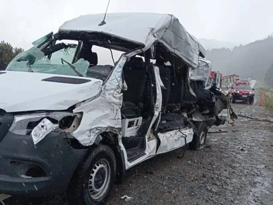 Identificaron a los seis turistas fallecidos en el trágico accidente en ruta 40 (Foto: Diario Andino)