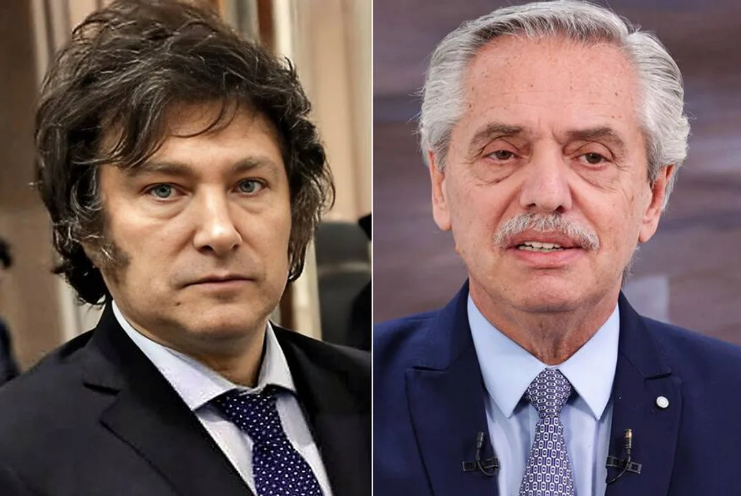 Milei se reúne con Alberto Fernández y califica la licencia de Massa como “una irresponsabilidad “