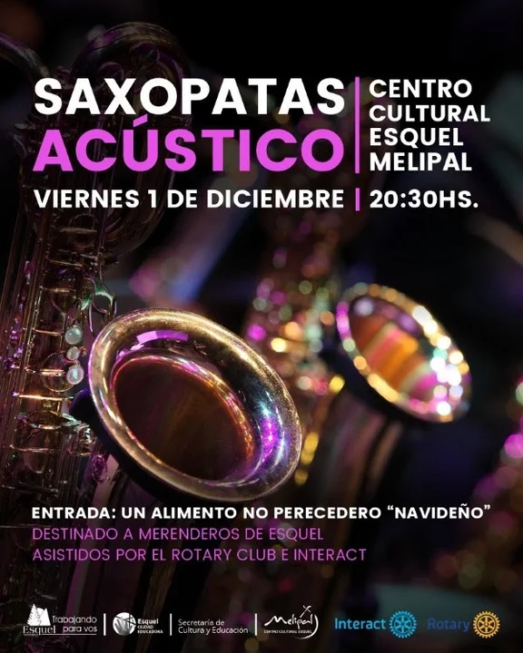 No te pierdas la muestra de fin de año de los alumnos del taller de Saxofón