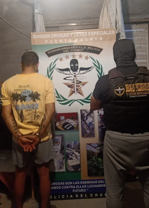 Detuvieron a un hombre que vendía cocaína en una carnicería